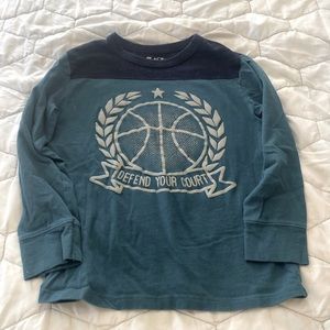 Long Sleeve Basketball Tee Shirt